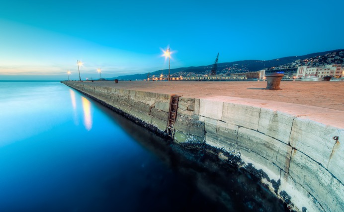 "A Dive In To The Blue" by Yuki Iwaoka #Photography #HDR #Wallpaper #Landscape