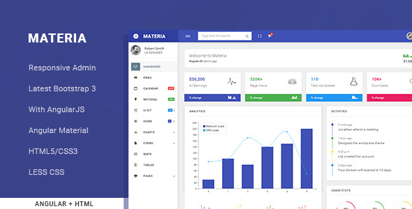 Material Design Admin Templates