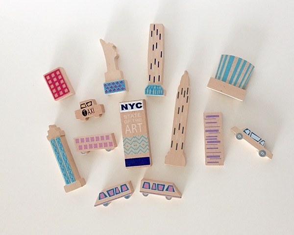 Wanderlust Play Sets on Behance #toys #designer #once #wood #kids #york #new