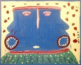 It's About Time: Self-Taught Southern Black Artist Mose Tolliver (c 1920-2006) #painting #folk #art