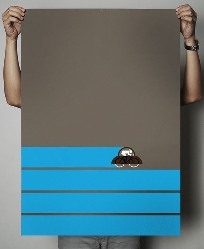Baubauhaus. #movement #design #graphic #illustration #bike #poster