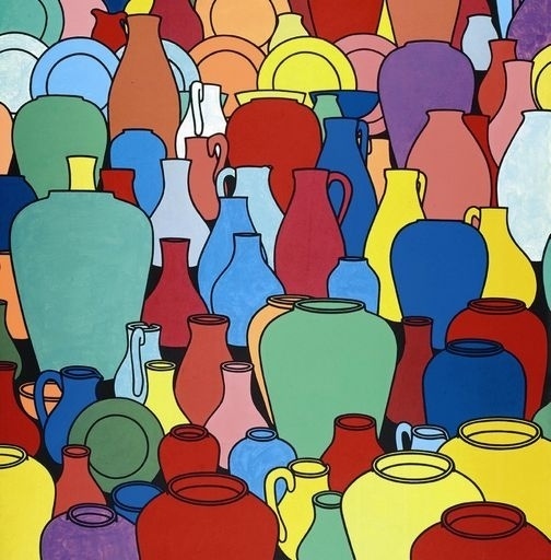 Caulfield: Pottery - Greetings Card at Tate Online Shop #caulfield