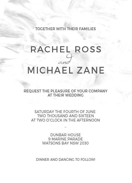 Modern Marble - Wedding Invitations #paperlust #weddinginvitation #weddinginspiration #flower #cards #paper #design #digitalcard