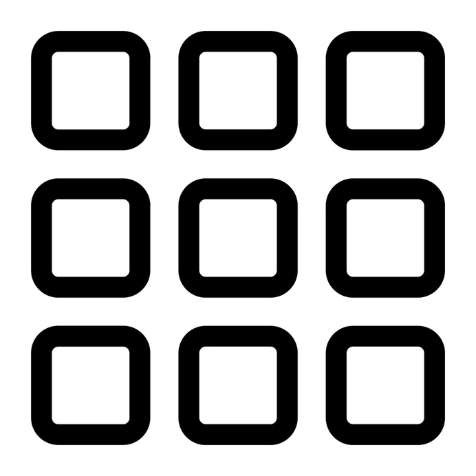 See more icon inspiration related to menu, button, control, multimedia, squares, web page, interface and multimedia option on Flaticon.