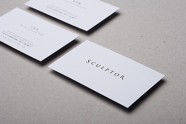 sculptor business card #card #design #graphic #business