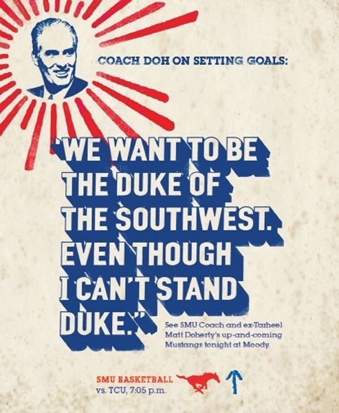 SMU, Dallas/Athletic Department Men #poster