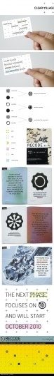 Clear Village | Lava Graphic Design, Amsterdam #sytem #identity