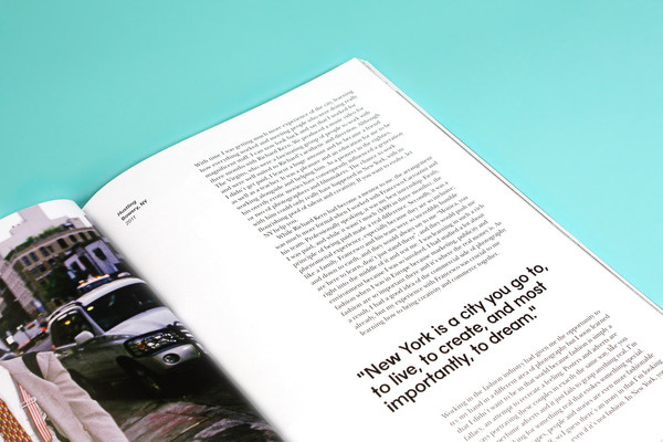 Intern Magazine Issue One Designed by She Was Only #layout #design #editorial #magazine