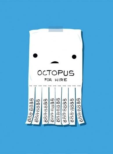 T-shirts design idea #3: iainclaridge.net #graphic #tshirt #octopus #illustration #poster