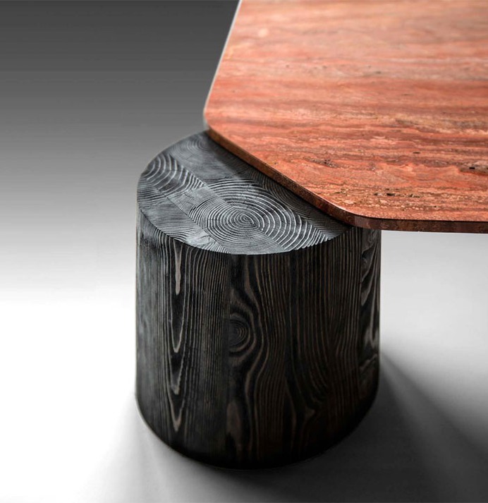 Magnifico Coffee and Side Table by Adam Court - InteriorZine