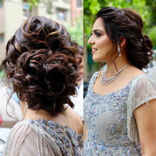 Dutch Braid Paired With A Messy Bun