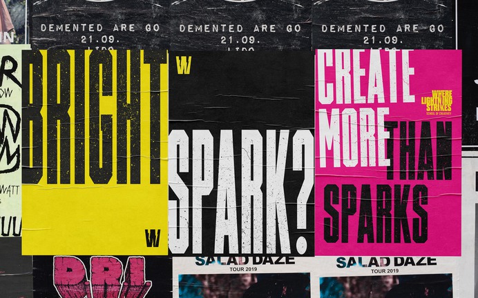 Online School of Creativity Where Lightning Strikes Brand Identity
