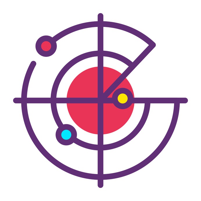 See more icon inspiration related to radar, area, place, positional, communications and technology on Flaticon.
