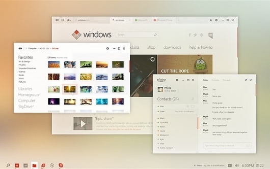 Windows UI Concept ~ What Windows 8 Should Look Like #8 #interface #windows