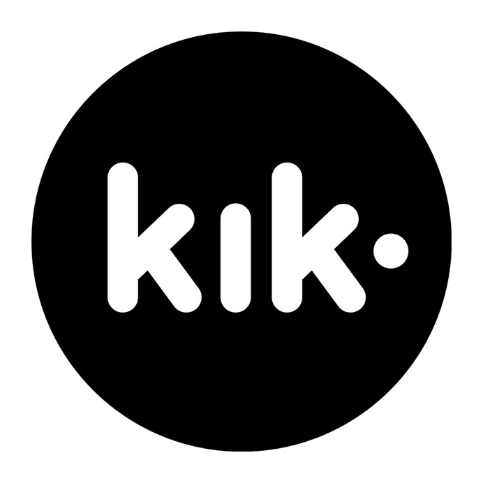 See more icon inspiration related to kik, brands and logotypes, logotypes, messenger, logotype, logo, social media and communication on Flaticon.