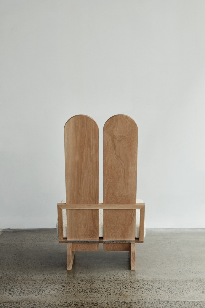 Sometimes, We Sit Chair by Olivia Bossy