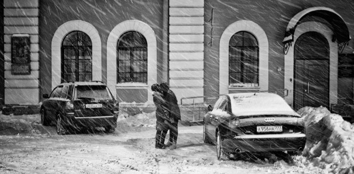 Winter is Coming: Snowy Russian Street Photography by Chris Retro