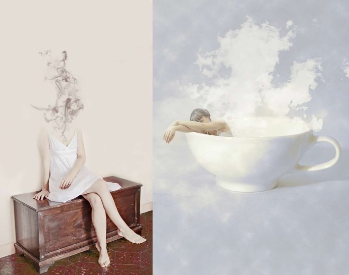 Surreal Poetry: Psychadelic and Dreamlike Self-Portrait Photography by Erika Zolli