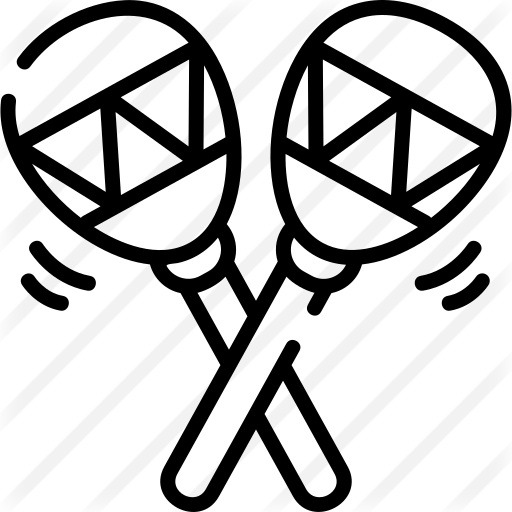 See more icon inspiration related to cultures, music and multimedia, maracas, tropical, orchestra, shaker, instrument, musical and music on Flaticon.