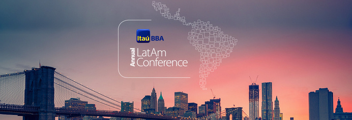 Itaú BBA LatAm Conference #latam #branding #itau #bba #brand #identity #logo #conference