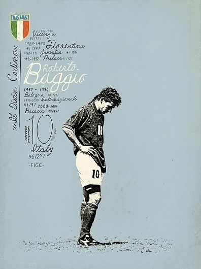 Zoran Lucic, Sucker for Soccer | We Heart; Lifestyle & Design Magazine #football #poster