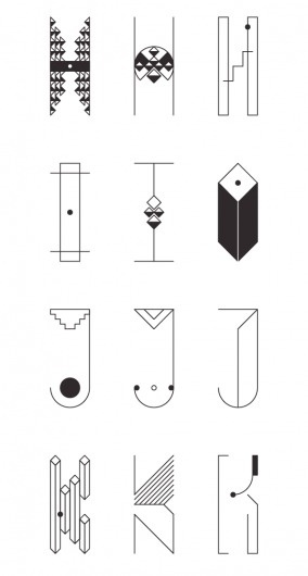 ZWEI Plus on the Behance Network #type #typography