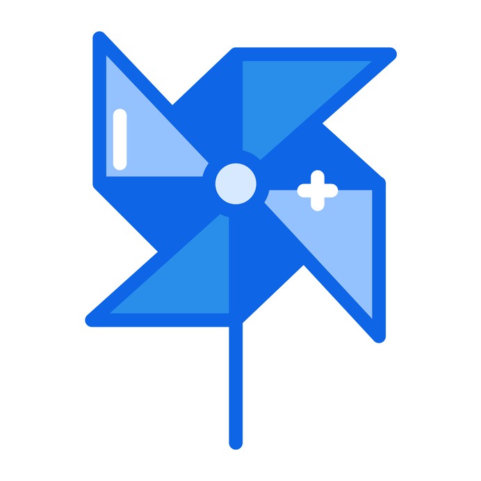 See more icon inspiration related to wind, toy, mill, pinwheel, kid and baby, windmill and nature on Flaticon.
