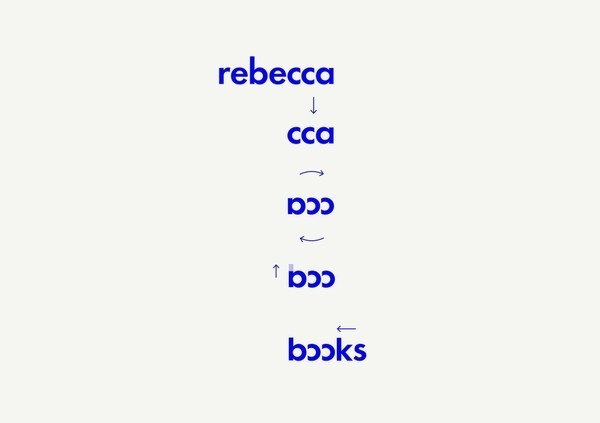 Best Awards Inhouse. / Rebecca Books #logo #design #graphic #identity