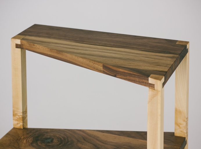 stack Stairs Fly Massive Millworks #fly #massive #millworks #wood #furniture #interior #walnut #maple #woodworking #modernism