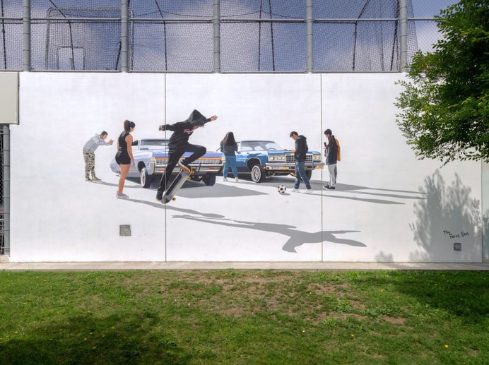 Perez Bros' mural (2019). Photo: staticmedium