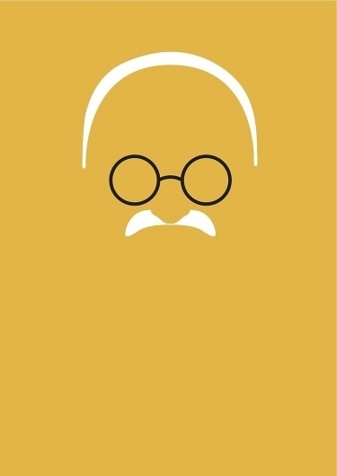 Kateland Abbigail | Design #gandhi #portrait #colour #bold