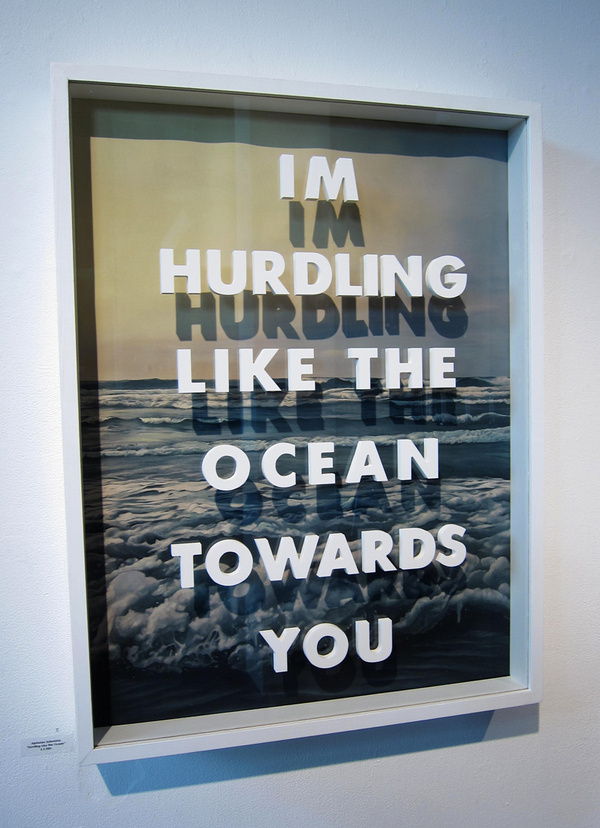 I'm Hurdling Like The Ocean Towards You by Alphonzo Solorzano #sculpture #art #contemporary