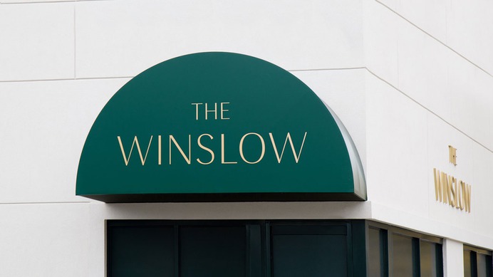 The Winslow branding - Mindsparkle Mag The Winslow designed by Vanderbrand is a premium, boutique residential project by Devron Developments. #logo #packaging #identity #branding #design #color #photography #graphic #design #gallery #blog #project #mindsparkle #mag #beautiful #portfolio #designer