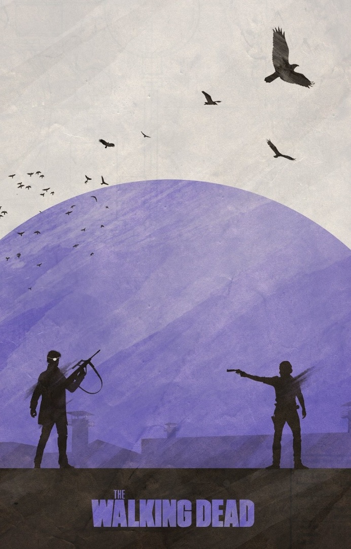 Seasons Of The Walking Dead Inspire Poster Series