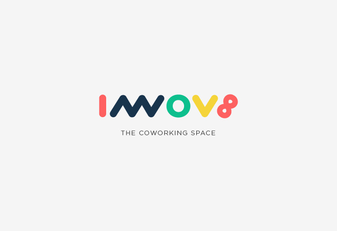 Innov8 Logotype #logodesign #typography #logotype #minimal #startup #rahulpande