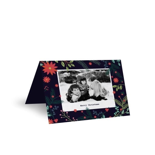 Christmas Blossom - Christmas Cards #christmas #card #cards #invitation #paperlust #paper #print #design #photo #photocard #wedding #weddi