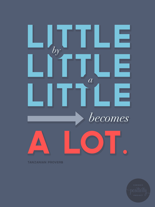 #26: Little by little