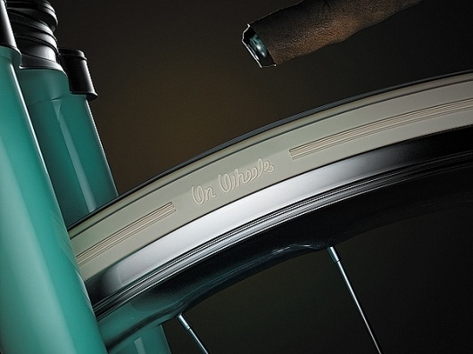 On wheels on the Behance Network #bikes #identity