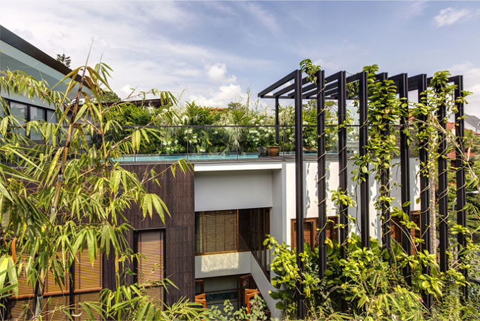 Gorgeous Vertical Garden House by Aamer Architects - #architecture, #house, #home, #decor, #interior,