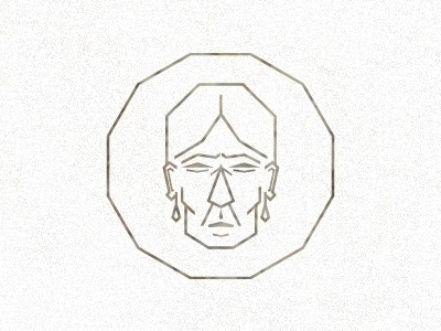 Dribbble - Maria Sabina by Alacran Creative #logotype #beer #pictogram #icon #indian #ancient #logo