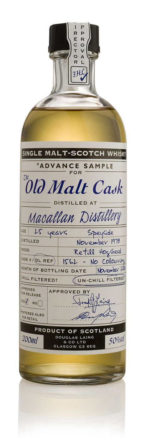 Douglas Laing 20 cl Old Malt Cask Whiskey Photo #label