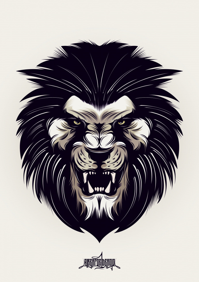 Angry Lion