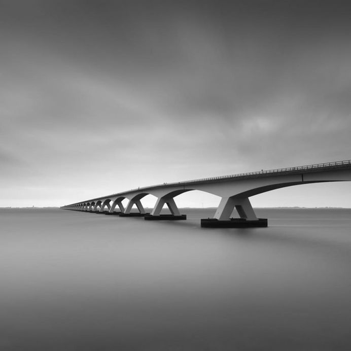Spectacular Black and White Architecture Photography by Joel Tjintjelaar