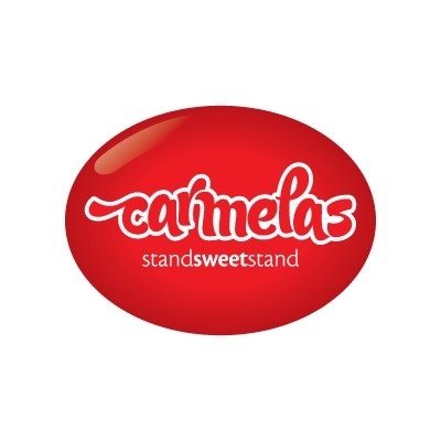 Ailoviu. Graphic Design + Art Direction : Carmelas #carmelas #ailoviu #candy #brand #logo