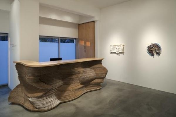 Innovative Sculptural Workspace Modern #interior #design #decor #home #furniture #architecture