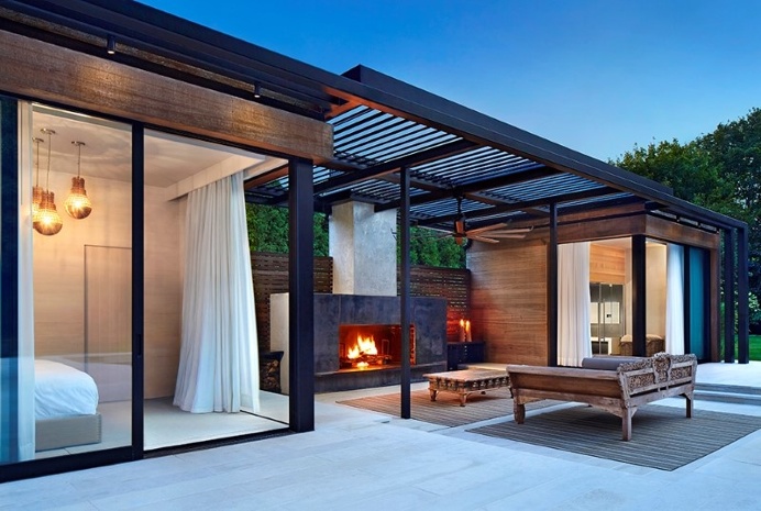 Lavish pool and spa retreat
