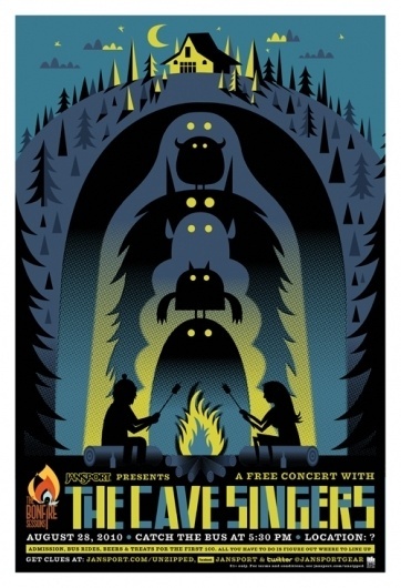 Invisible Creature Speaks » New Work #illustration #invisible #poster #creature