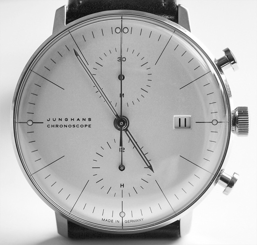 Max Bill x Junghans | September Industry #face #watch