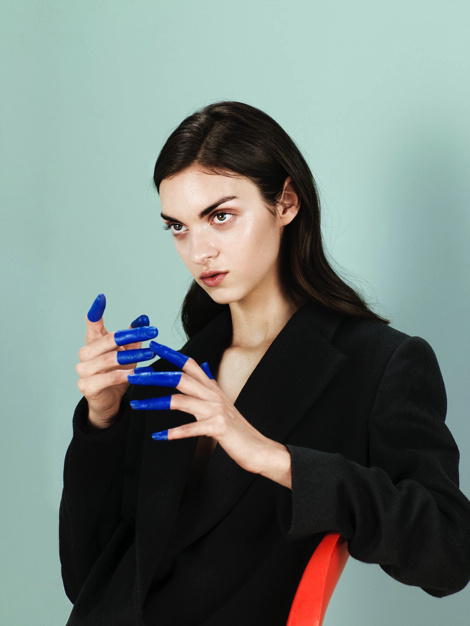 Magda Laguinge for Rika Magazine #fashion #model #photography #girl