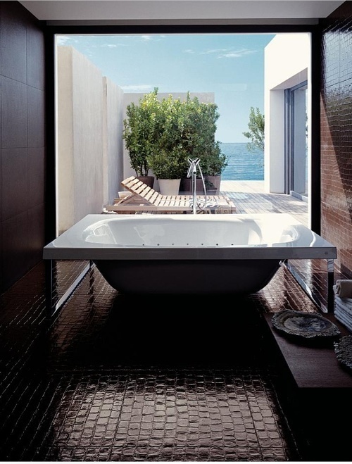CJWHO ™ (porcelain tiled bathroom by Rex Cerart) #design #interiors #bathroom #photography #luxury